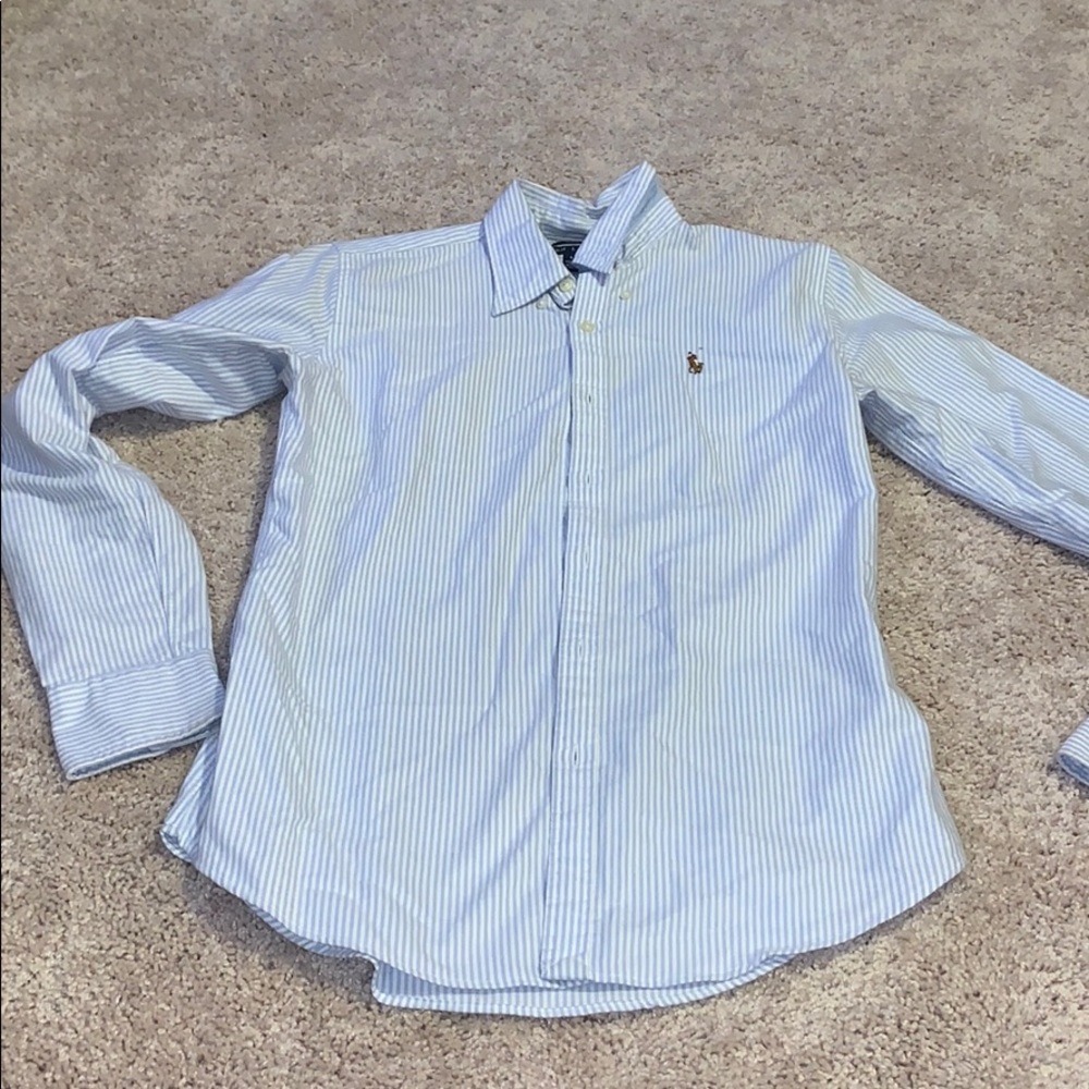 Blue Ralph Lauren Oxford Button Down
